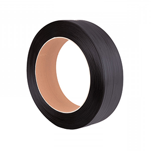 Black Plastic PPL Strapping for Manual Use – 2000m Length, 15mm Width