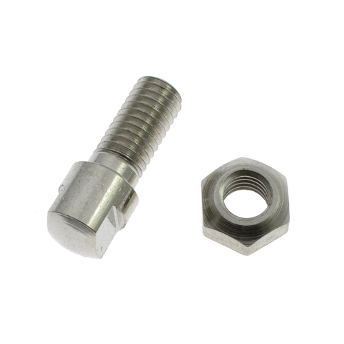 Replacement Screw Set for Nickel-Plated Trimming Scissors 15.2cm (6'') - Made in Italy (FENNEK)