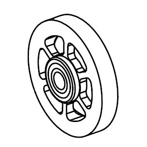 Roller DINO LU-933 # 933-C4 (911B-CA)