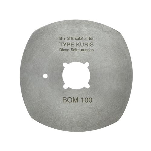 [5/K100] Cuchilla 4 Lados Ø 100 mm (Exterior), Ø 22 mm (Interior) KURIS BOM 100, 101 # 16022 (Made in Germany)