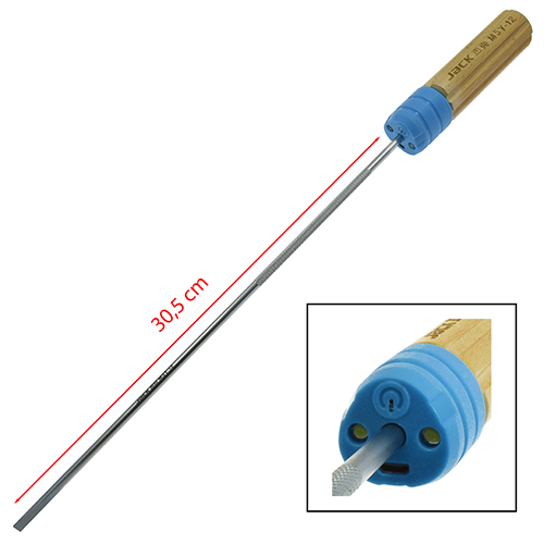 [SD12-5] Отвертка с LED-Подсветкой – 30,5 см (12") Плоский Наконечник 5 мм JACK # 811730 (Оригинал)