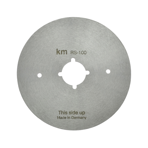 [5/KM100T] Lame Ronde Ø 100 mm (Extérieur) - Ø 21 mm (Intérieur) KM RS-100 (Made in Germany)
